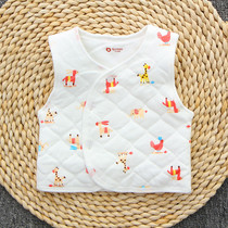 Spring and Autumn Infant Vest Newborn Vest Baby Baby Vest Men and Women Horse Clips Autumn and Winter Cotton Vest