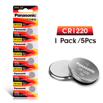 Panasonic button battery CR1220 button 3V lithium ion battery button Indonesia original 5 tablets