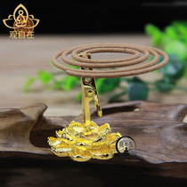 Clip incense Lotus copper Lotus incense clip incense simple incense fragrance home products bulk hair