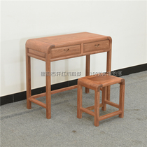 Myanmar rosewood rosewood small desk big fruit red sandalwood Ming-style computer desk bedroom multi-function dressing table makeup table