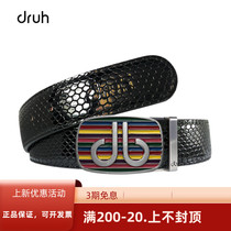 Druh Doll Golf Belt Mens Leather Pants Belt Casual Business Leather Belt Golf Pants Belt