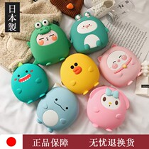 Japanese childrens bag 2021 spring summer backpack cute cartoon small backpack tide boy and girl parent-child silicone bag