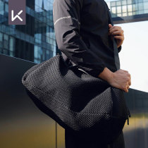 Keep sports fashion large capacity 3D stereo Fitness Bag travel outdoor mens backpack texture bag