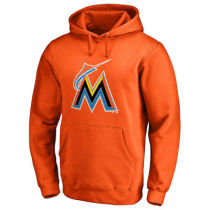 MLB USA Professional Baseball Sweats Marlins Miami Marlins Thin Velvet Hoodie