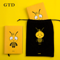 gtd cute hand account Korean hipster notebook simple College student notepad portable hand book art exquisite small book student diary reading notes girl