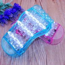 Daga multifunctional foot massage roller type solid foot foot acupoint rub row plantar press machine Non-wood