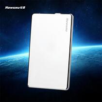 Newman 60g mobile hard drive 1 8 inch ultra-thin stainless steel LOGO custom laser lettering New Year gift gift