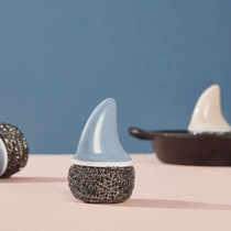 Wire ball cleaning ball household does not drop wire dishwashing brush pan artifact stainless steel kitchen cleaning brush pan brush handle