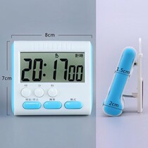 Timer with bracket inverted electronic stopwatch clock student reminder timer kitchen alarm clock small and convenient