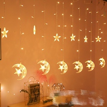 led lights flashing lights string lights starry lights room bedroom decoration window romantic arrangement Christmas holiday