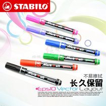 German Spen music STABILO Mark Music mark mark pen round head oil pen 651 (Chinese New Year delivery without holiday)