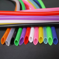 Transparent color silicone tube 3X5 inner diameter 3mm outer diameter 5mm food grade straw high temperature resistant water guide pipe
