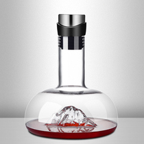 Crystal glass Net red iceberg decanter home luxury personality creative high-grade crystal wine divider pot