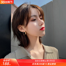 South Korea Earrings 2022 New Tide Womens Temperament Superior Atmospheric Design Sensation Retro Port Wind And European Ear Accessories Pure Silver