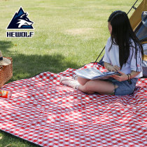 Picnic mat Moisture-proof mat Outdoor outing camping net celebrity ins wind portable floor mat thickened waterproof spring outing mat