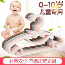 Plastic child hanger Children hanger small cute baby baby hanger clothes brace