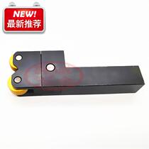 Hardened titanium plated CNC car Q bed double-wheel reticulated knurling knife 16*1620*20 stainless steel special reticulated embossing