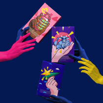 handhandhand official Xaviera Dutch illustrator joint limited sachet holiday gift