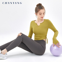 Autumn yoga suit women professional thin high-end autumn fashion Net red autumn winter long sleeve aerobics sportswear