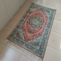 Limited Luxury High Density Ultra Slim Hand Knotted Pure Silk Silk Persian Carpet Bedroom Bedside Blanket European And European Wind