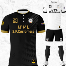 National Team Personality Customized Football Suit Suits 13 Number of Barack big code short sleeve football clothes training clothes