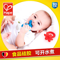 Hape rest assured Teether Baby molar stick 3-4-6-7-12 months newborn baby educational toys 0-1 years old 8