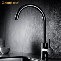 gorlde Jiade 304 stainless steel hot and cold water faucet sink vegetable pool universal faucet rotatable lead-free