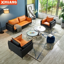 Creative office sofa simple triple tea couple combination suit double business leisure negotiation reception room sofa