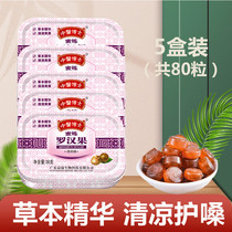 Dr Luo Han Guo Fat Sea Honeysuckle Loquat throat lozenges Lozenges Teacher throat cool candy