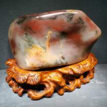 Guilin Chicken Blood Jade Dragon Winning Stoneware Natural Jade Home Office Feng Shui Pendulum 2