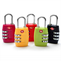 TSA customs code lock box bag lock overseas travel padlock American small luggage lock dormitory gym cabinet