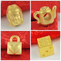Jinmanduo love lock sieve dice DIY handstring accessories simulation kettle Buddha head hand rope accessories