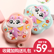 Baby teeth commemorative box boys and girls fetal hair baby teeth storage box childrens teeth lost teeth replacement collection storage box