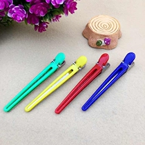 Hairdressing color duckbill clip hairdressing positioning clip cutting partition clip single-word bangs clip clip hairpin