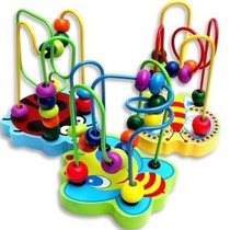 Children's Day Beaded Toys Animals Beaded Beaded Wooden Hand Beaded Track Maze Baby Educational Toys