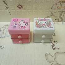 tk cat children stationery cartoon stationery combination new large drawer box creative stationery learning supplies