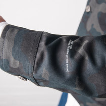 Super high quality rare rare heavy fabric military style denim jacket mens new thin spring and autumn original