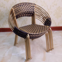 Rattan chair small wicker chair home woven chair childrens rattan chair stool back chair adult leisure chair single chair
