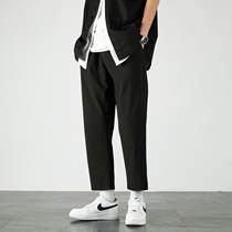 Hongxing plus size Erk high street spring summer casual long pants mens sports ankle-length pants Harlan straight tube trousers