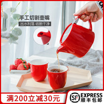 American FORLIFE imported tea pile tree home lead-free ceramic bubble teapot creative stainless steel filter