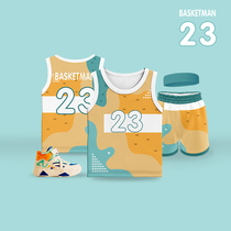 Basket Man Children Basketball Suits Customised Sportswear Suit Speed Dry Jersey Jersey Elementary School Raw Boys Girls Team Clothing Vest Booking