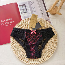 Brand withdrawal cabinet Good Goods only S-size heavy industry lace sexy low waist breifs cotton crotch womens underwear