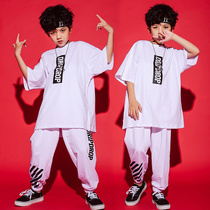 Children Street Dance Suit Tide Boy Xia Hip Hop Costume Short Sleeves Less Pediahip New Handsome Korean version of the show