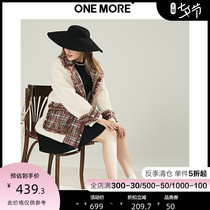 ONE MORE small fragrant fur coat female short thick loose small plaid