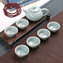 ice crack tea sets suit kun fu tea tea cup tea pot set