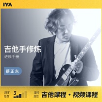 Bruce folk guitar advanced guitar teaching online video tutorial Cai Zhengdong Oops music