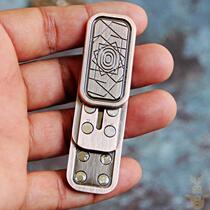 Spot sound wave Push Cards Clap Coin Zinc Alloy Edc Magnetic Fingertip Toys Decompress Theybo Punk