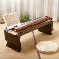 Guqin Table Bench Resonance Qin Table Country School Table Qu legs solid wood Guzheng Calligraphy Dwarf Table Tea Table Zen of New Chinese Tea Table