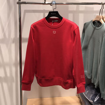 The same mens sweatshirt cotton crew neck couple sweatshirt simple versatile top of the Wick family micro-climax brand mall