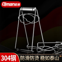 304 stainless steel anti-hot clip bowl clip household Bowl clip kitchen dish dish steamer dish pan steamer pan